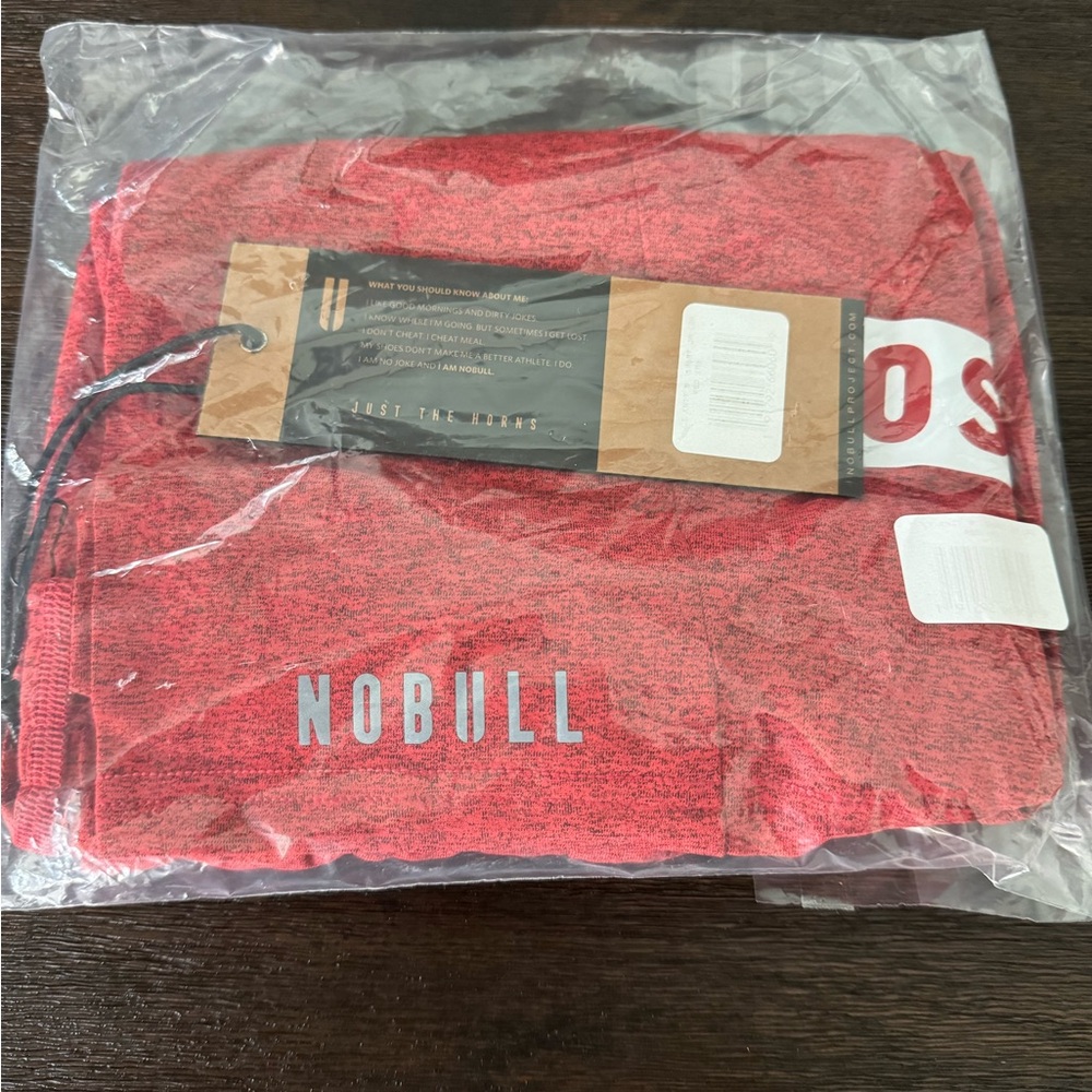 NoBull Justin Medeiros Red Leader Knit Shorts size M - NWT